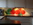 Glasrückwand Küche mit dem Fotomotiv  Himbeere